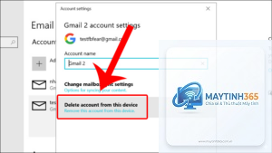 cách xóa tài khoản windows