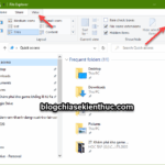 cách xóa thư mục khỏi quick access