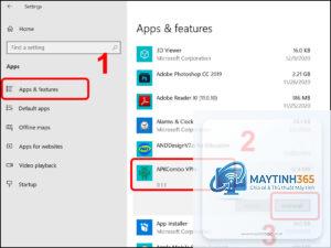 cách xóa tính năng windows