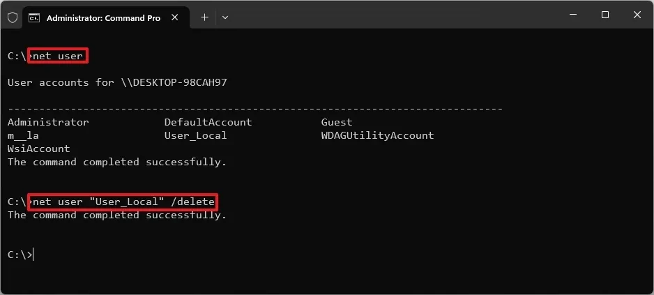 cách xóa user khỏi group bằng powershell - Hình 3