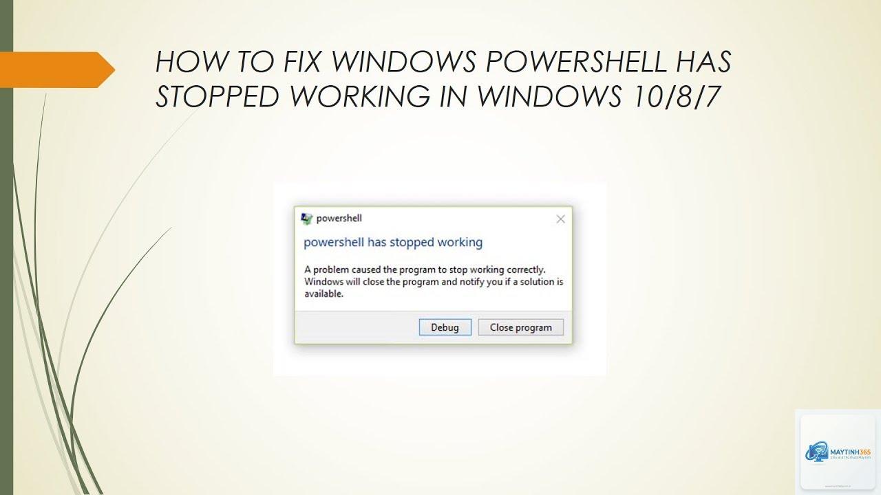 cách xử lý lỗi trong powershell - Hình 3
