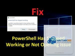 cách xử lý lỗi trong powershell