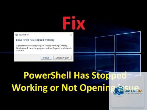 cách xử lý lỗi trong powershell