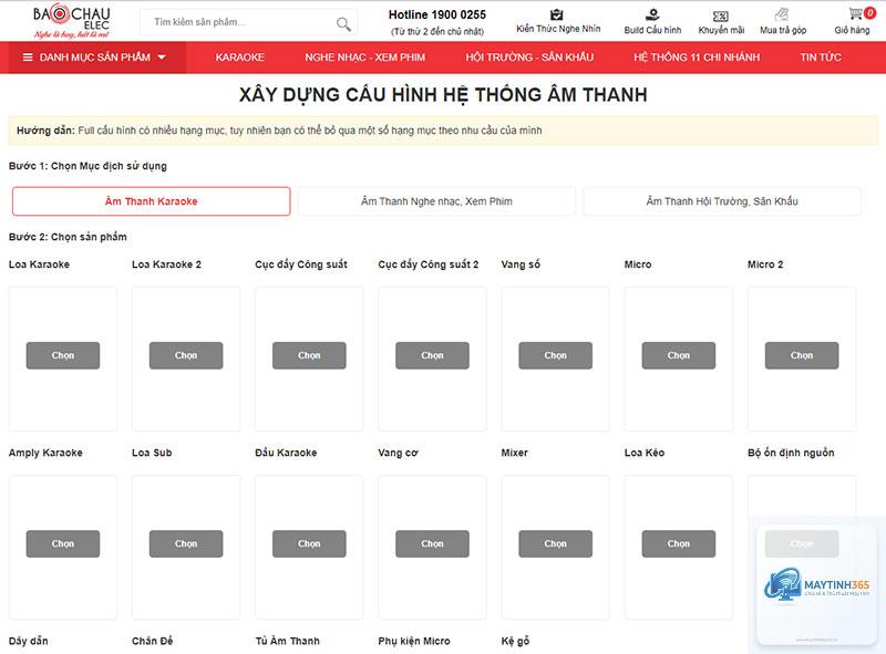 cách xuất cấu hình âm thanh