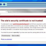 Chrome bị lỗi certificate cách sửa nhanh và triệt để nhất chrome bị lỗi certificate cách sửa