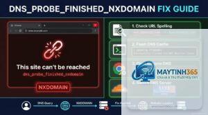 chrome bị lỗi dns cách khắc phục
