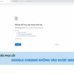 chrome không load được trang web