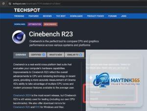 cinebench là gì