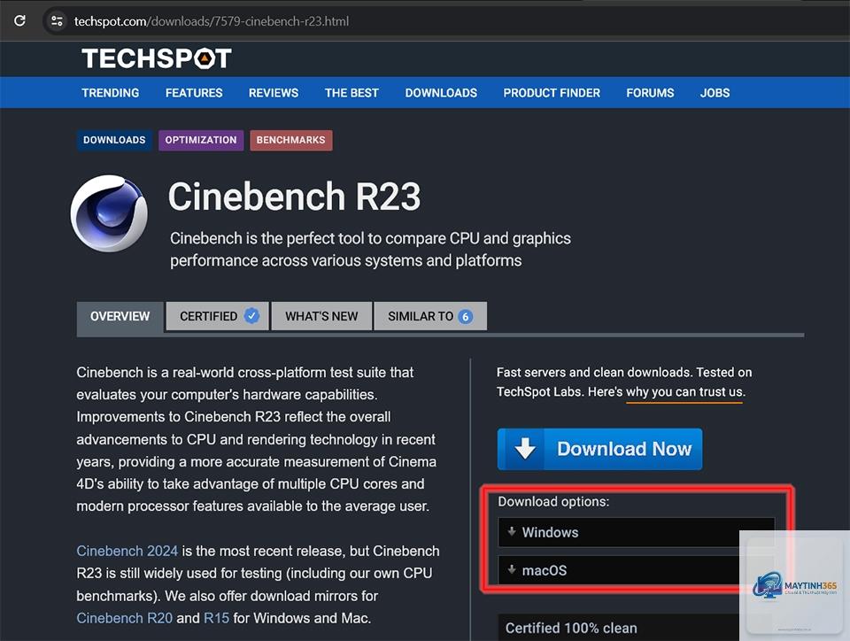 cinebench là gì