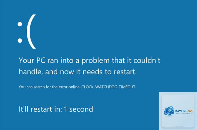 clock watchdog timeout windows