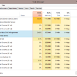 cpu chạy 100 phần trăm