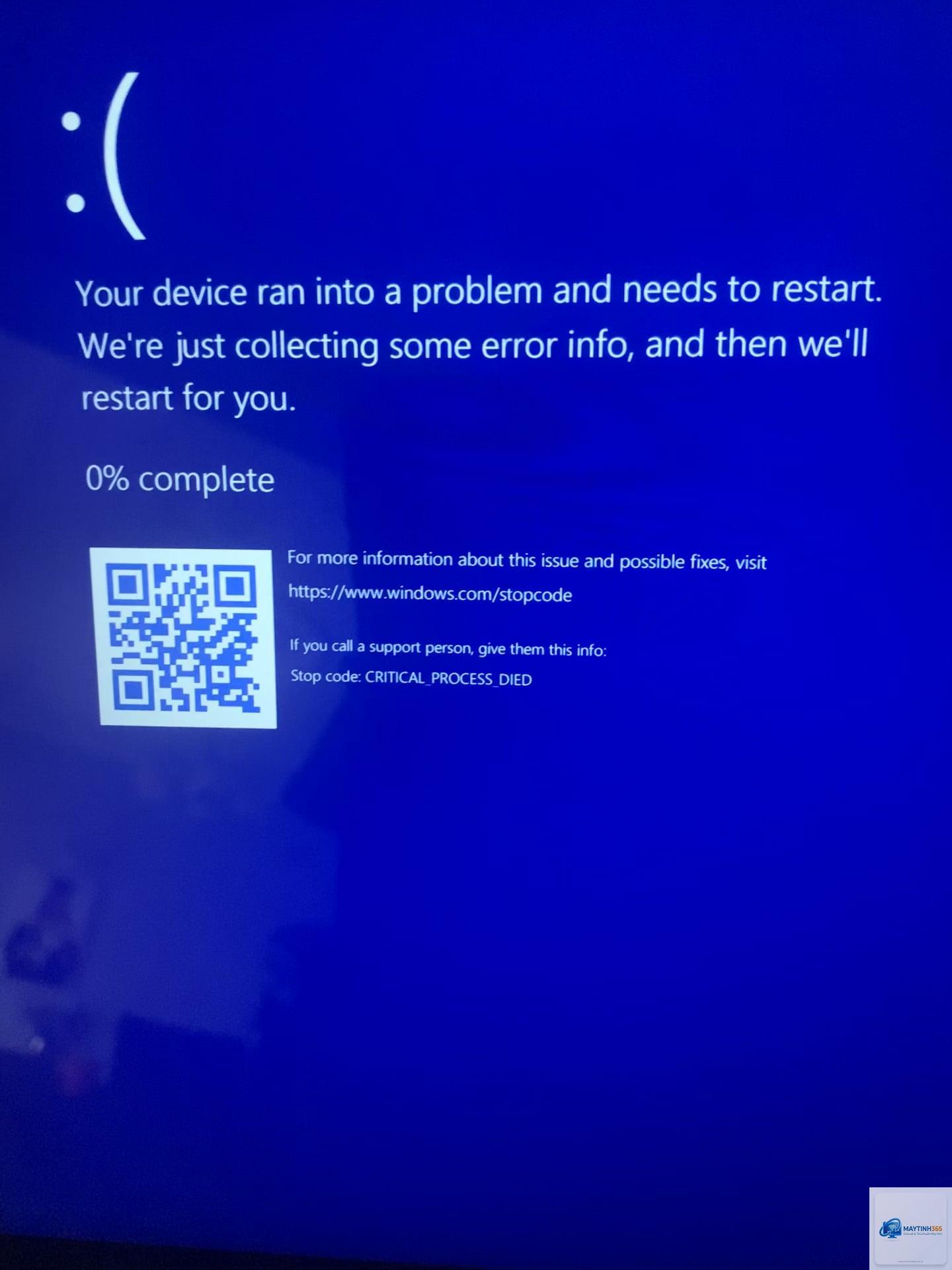 critical process died windows 10 - Hình 4