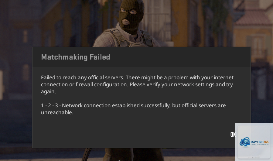 cs2 không vào được server