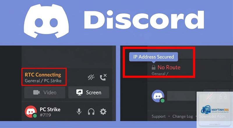 discord bị lỗi kết nối server