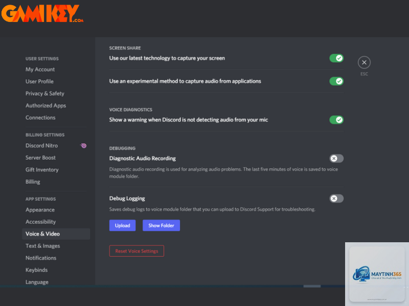 discord không nhận mic cách sửa