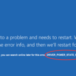 Cách Sửa Lỗi Driver Power State Failure Laptop: Nguyên Nhân Và Giải Pháp Chi Tiết driver power state failure laptop