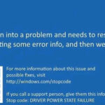 driver power state failure windows