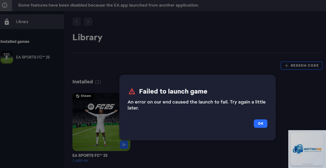 ea app bị crash - Hình 1