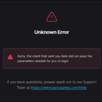 Cách khắc phục lỗi Epic Games bị lỗi login: Hướng dẫn chi tiết từ A đến Z epic games bị lỗi login