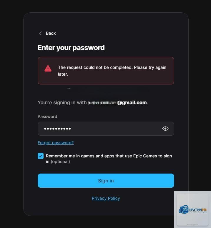 epic games bị lỗi login - Hình 3