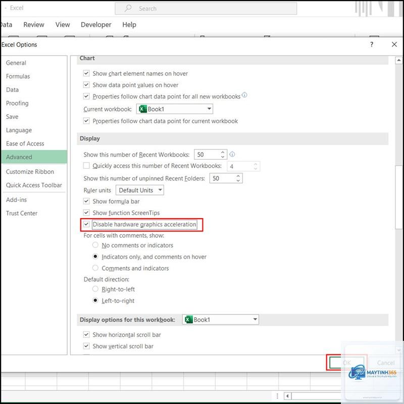 excel bị chậm cách khắc phục - Hình 5
