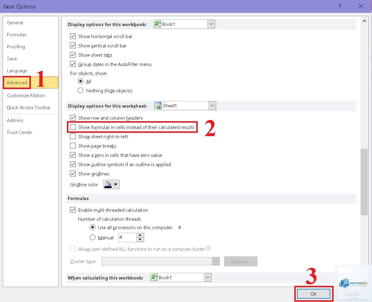 excel bị lỗi công thức - Hình 5