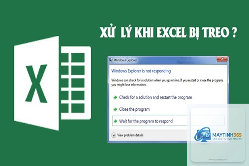excel bị treo cách sửa