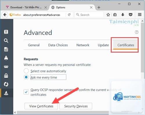 firefox bị lỗi certificate - Hình 2