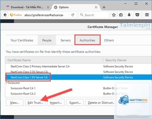 firefox bị lỗi certificate - Hình 4