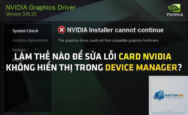 gpu không nhận trong device manager - Hình 4