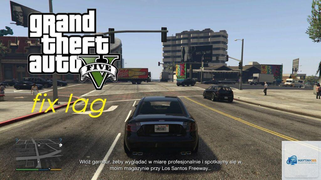 gta 5 bị lag