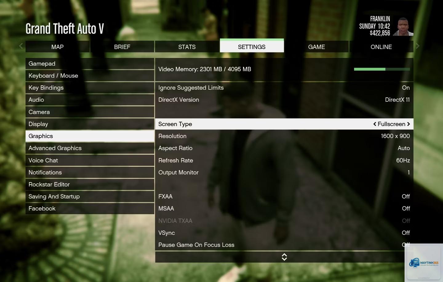 gta 5 bị lỗi graphics - Hình 5
