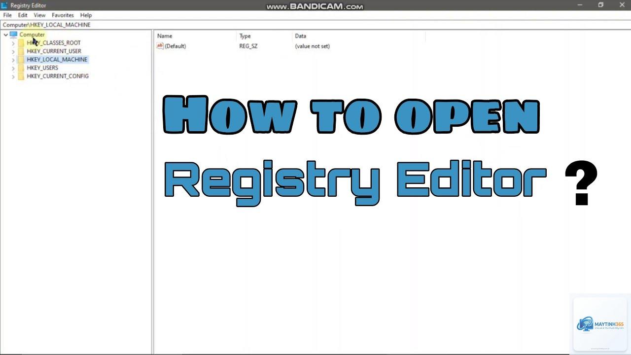 hướng dẫn registry editor windows 11 - Hình 4