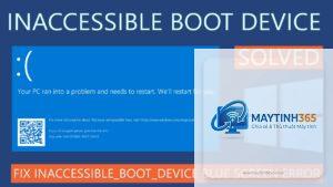 inaccessible boot device windows 10
