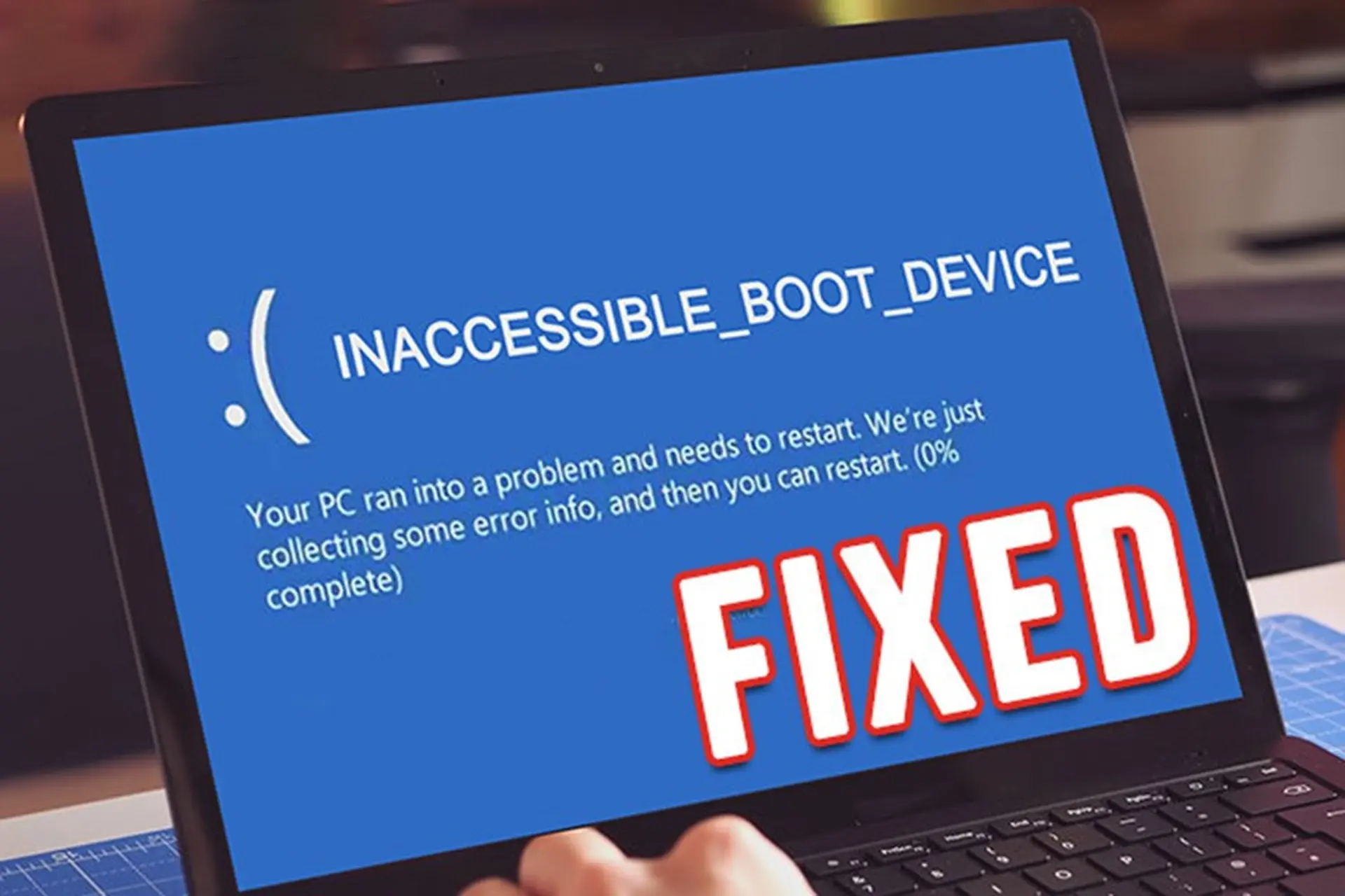 inaccessible boot device windows 11 - Hình 5