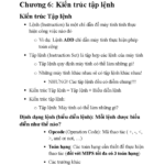 Instruction Set là gì? Giải mã tập lệnh bộ xử lý từ A đến Z instruction set là gì