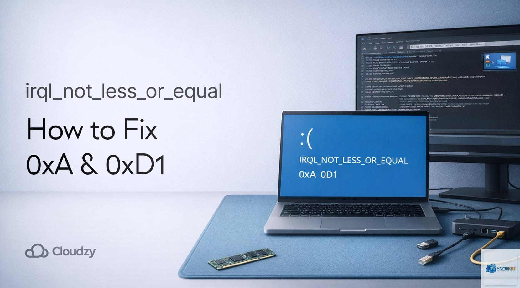 irql not less or equal ram - Hình 3