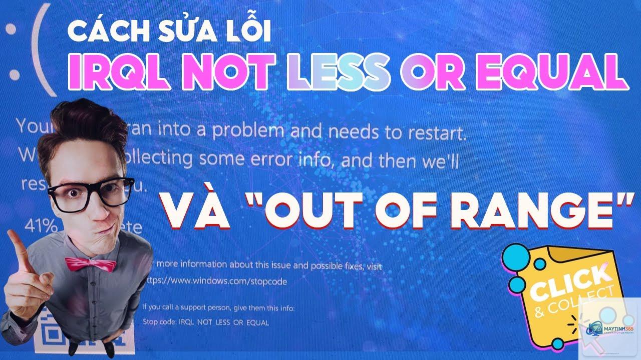 irql not less or equal ram - Hình 5