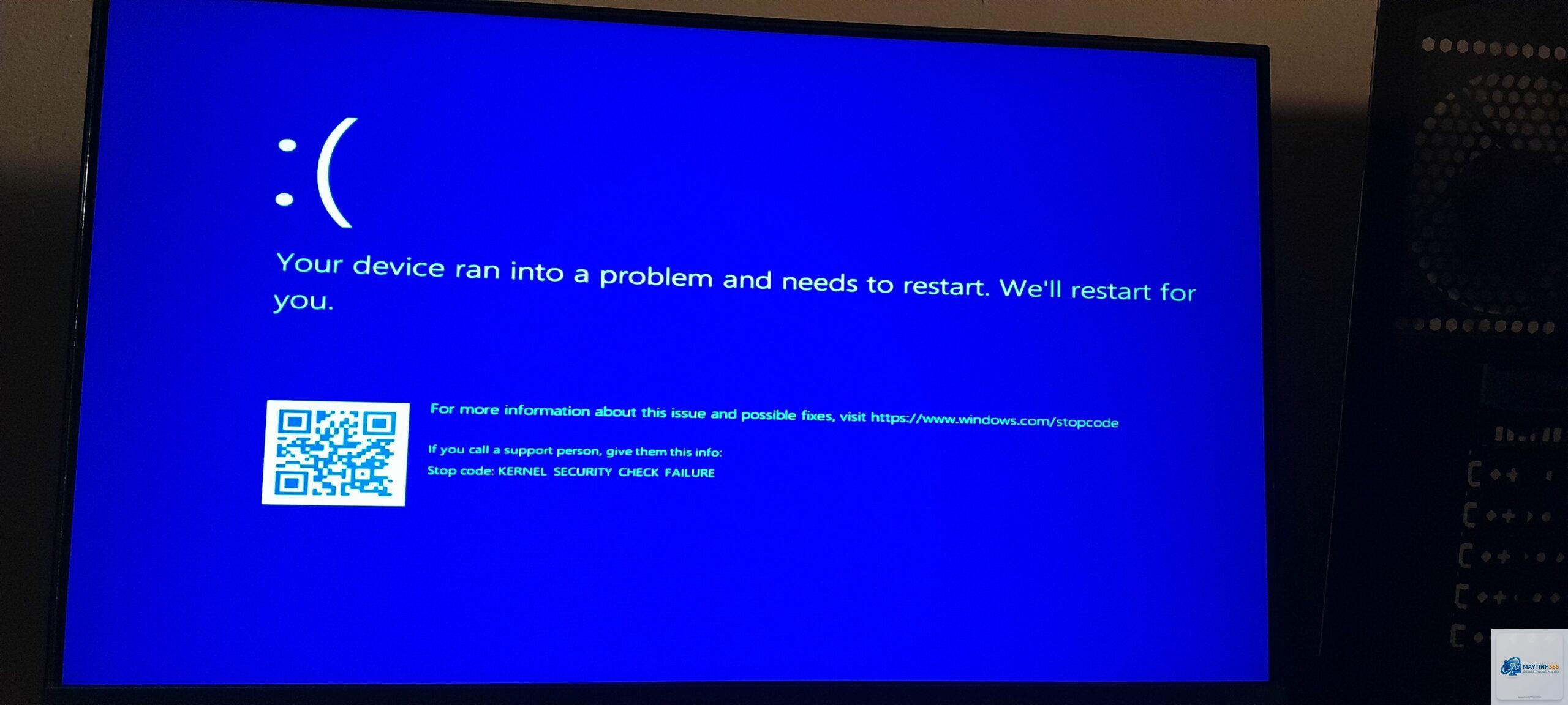 kernel security check failure bsod - Hình 5