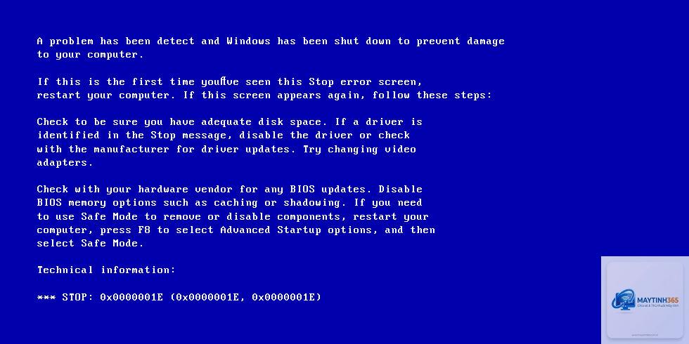kmode exception not handled bsod - Hình 3