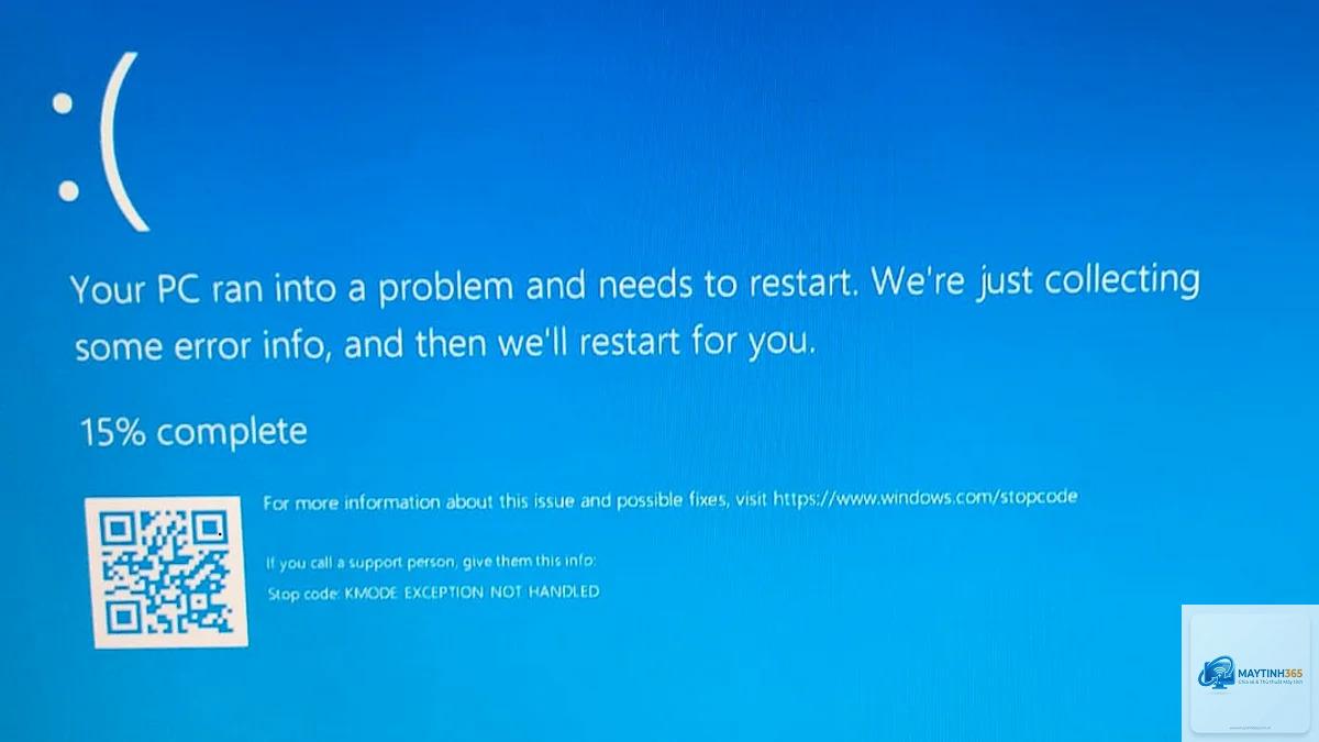 kmode exception not handled bsod - Hình 1