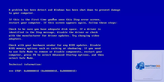 kmode exception not handled driver - Hình 2