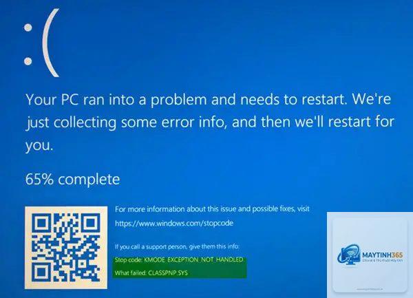 kmode exception not handled là lỗi gì - Hình 3