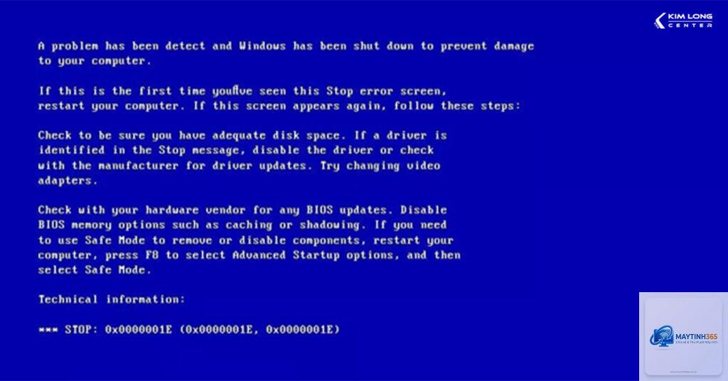 kmode exception not handled ram