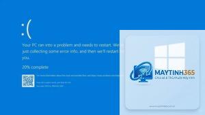 laptop bị màn hình xanh