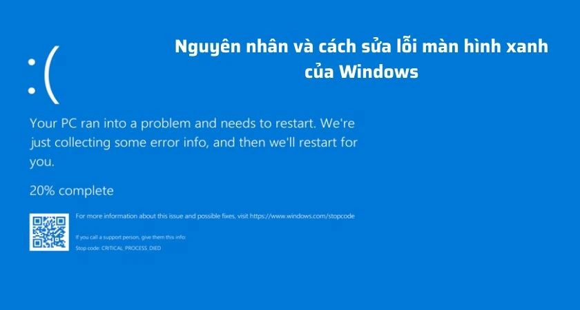 laptop bị màn hình xanh - Hình 4