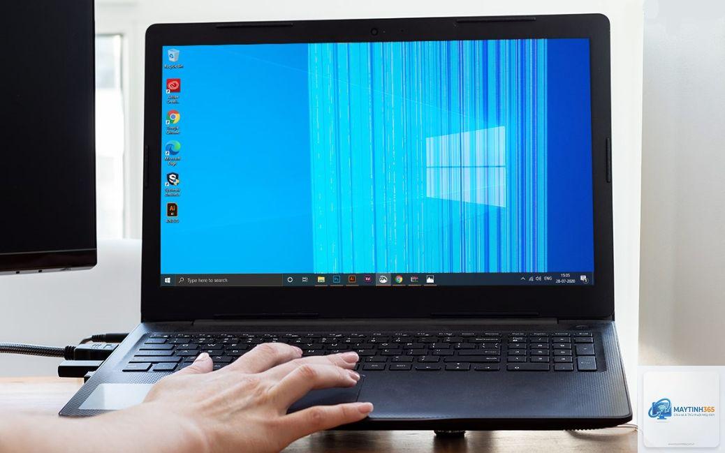 laptop bị sọc màn hình - Hình 3