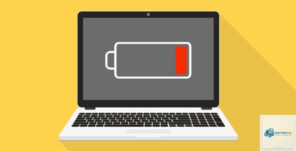 laptop cắm sạc nhưng không hiển thị sạc