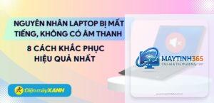 laptop không có âm thanh cách khắc phục