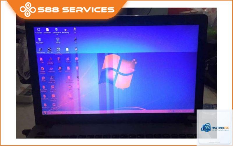 laptop màn hình bị nhấp nháy khi mở máy - Hình 1